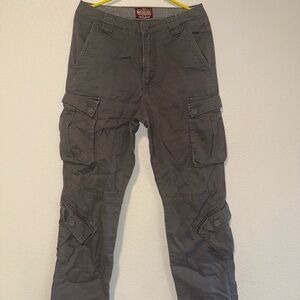 Wrangler Men's Charcoal Cargo Pants